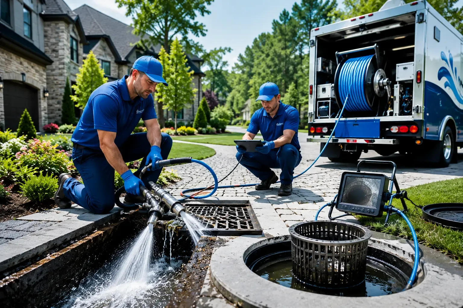 Local outdoor drain cleaning professionals in Plevna, KS